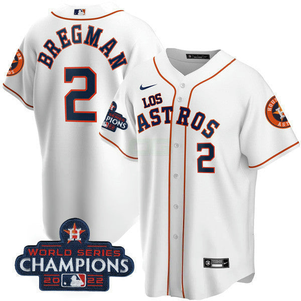 Camisa MLB Women’s Houston 2022 World Series Champions Player Jersey