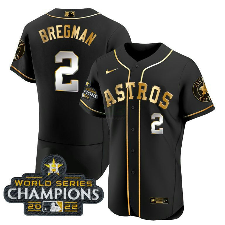 Camisa MLB Women’s Houston 2022 World Series Champions Player Jersey