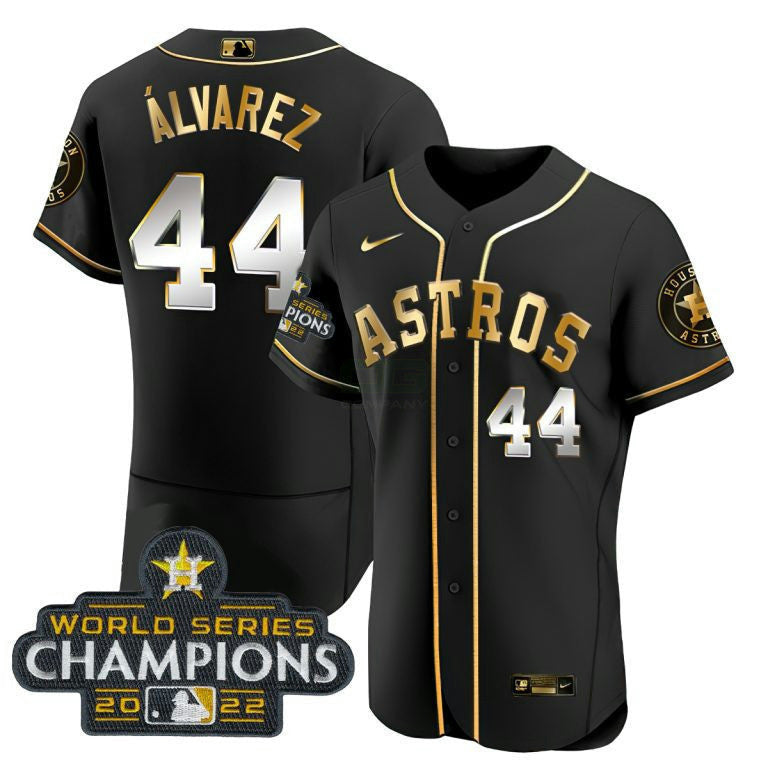 Camisa MLB Women’s Houston 2022 World Series Champions Player Jersey