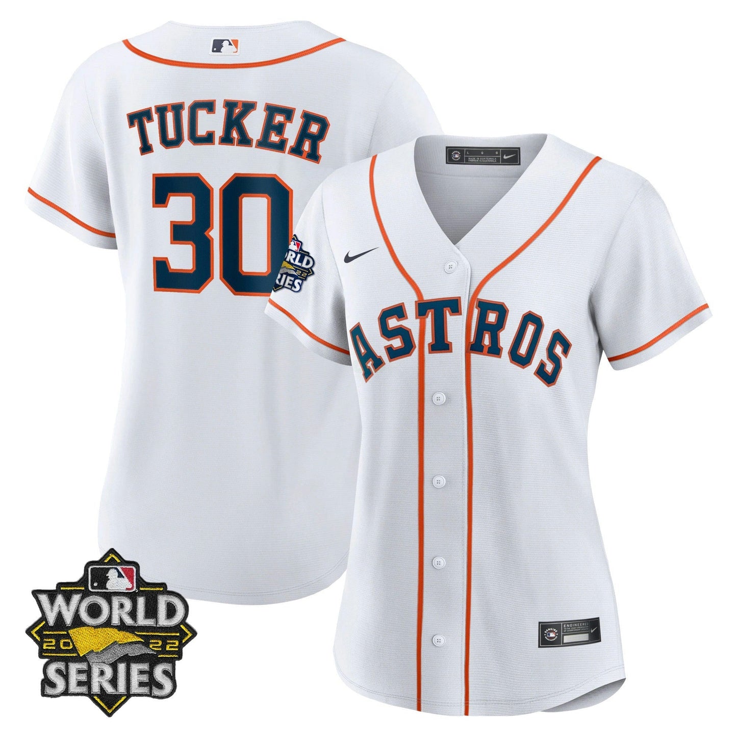 Camisa MLB Women’s Houston 2022 World Series Player Jersey
