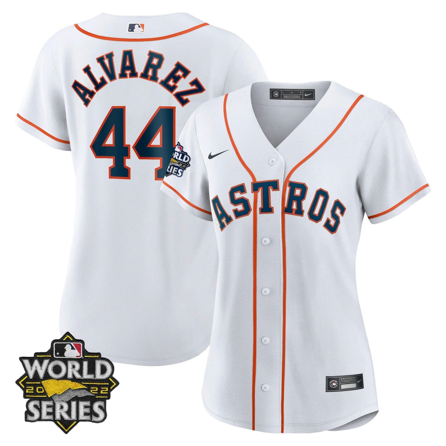 Camisa MLB Women’s Houston 2022 World Series Player Jersey