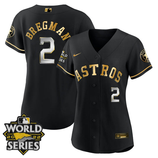 Camisa MLB Women’s Houston 2022 World Series Player Jersey