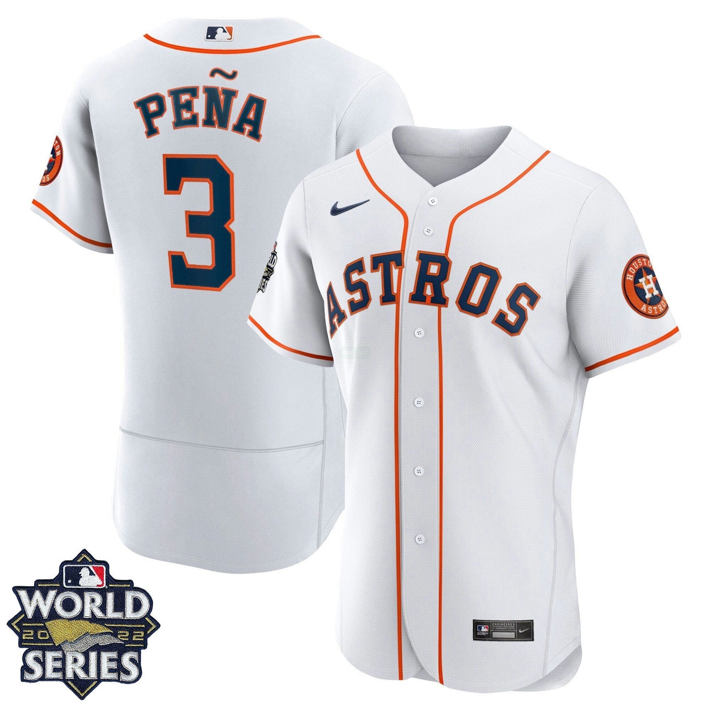 Camisa MLB Women’s Houston 2022 World Series Player Jersey