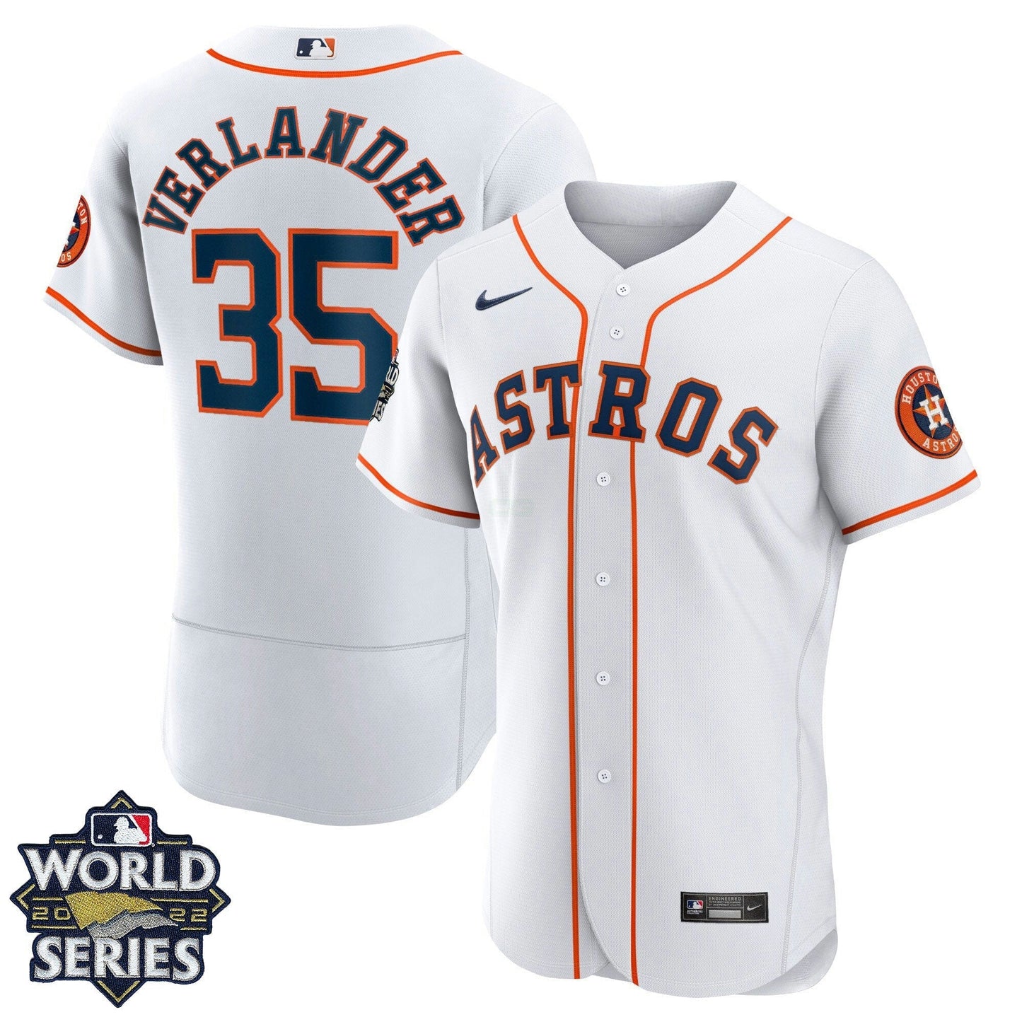 Camisa MLB Women’s Houston 2022 World Series Player Jersey