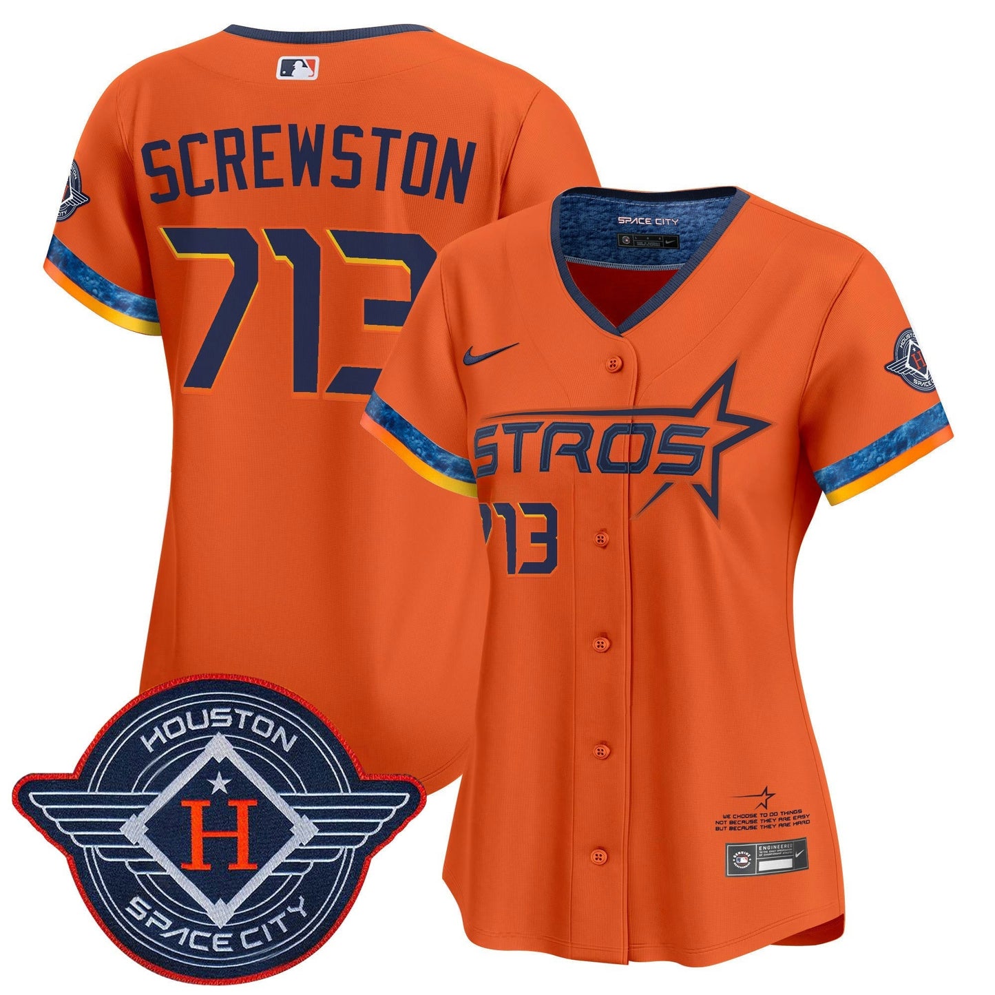 Camisa MLB Women’s Houston 2025 City Connect Vapor Premier Limited Jersey