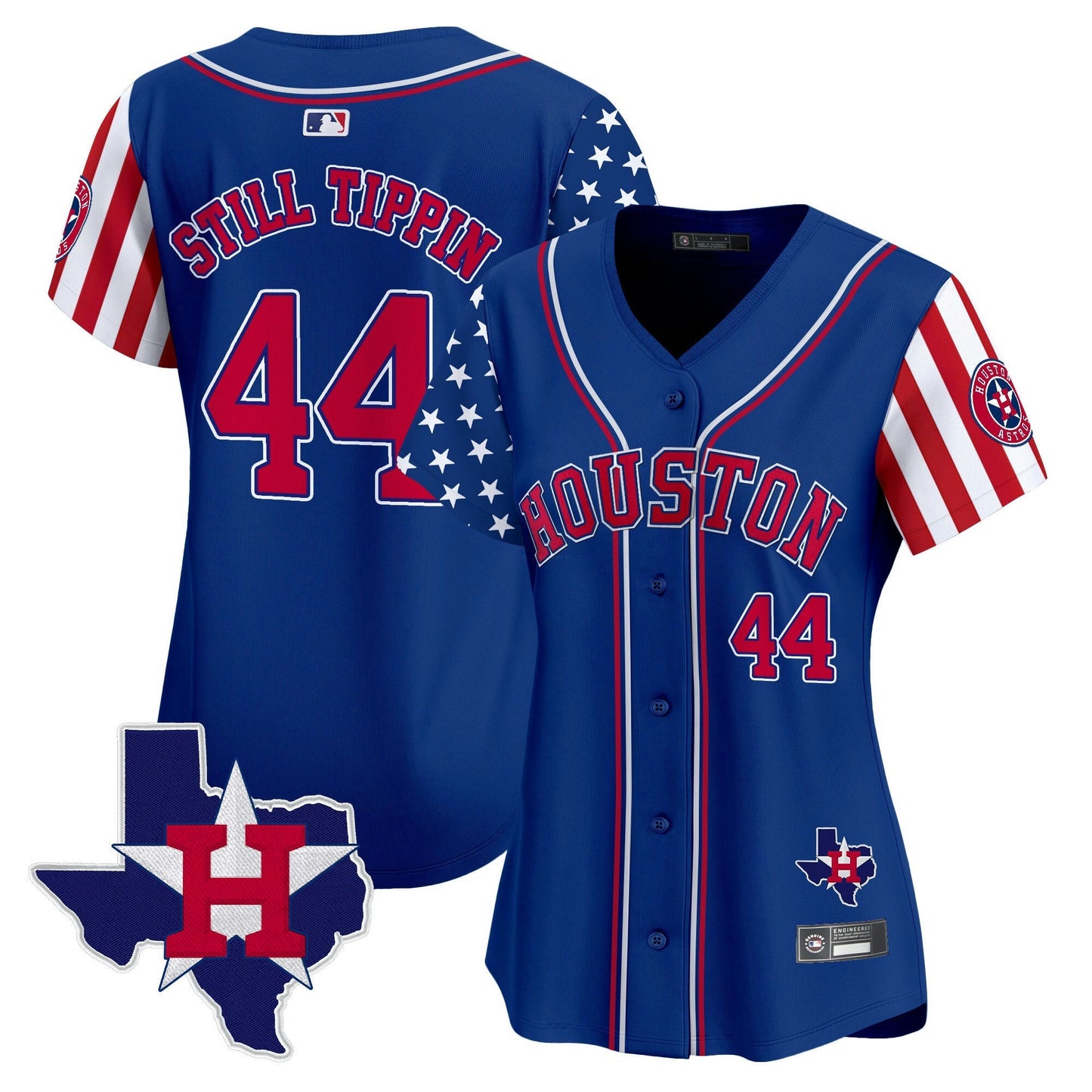 Camisa MLB Women’s Houston 2025 Independence Day Vapor Premier Limited Jersey V2