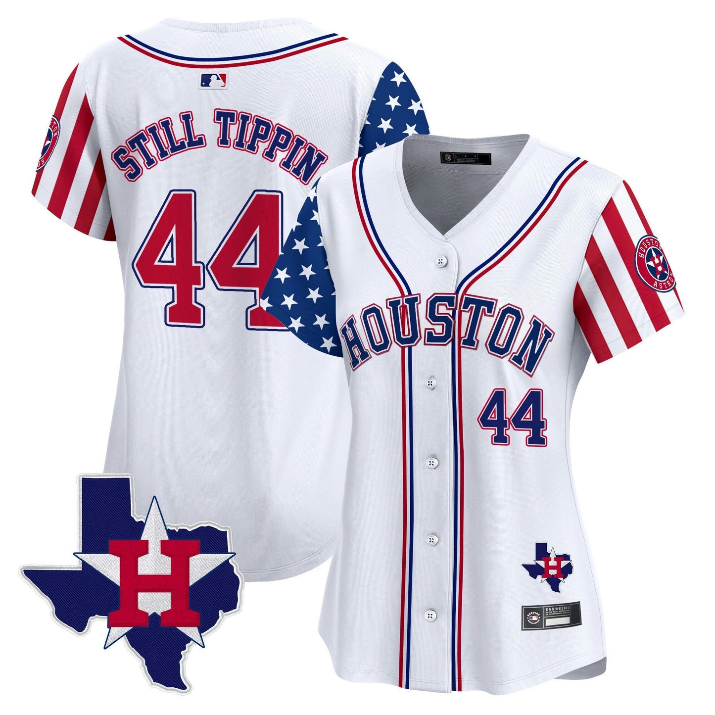 Camisa MLB Women’s Houston 2025 Independence Day Vapor Premier Limited Jersey V2