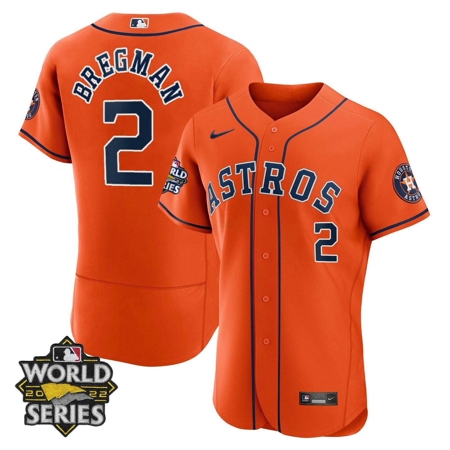 Camisa MLB Women’s Houston Alternativa 2022 World Series Player Jersey