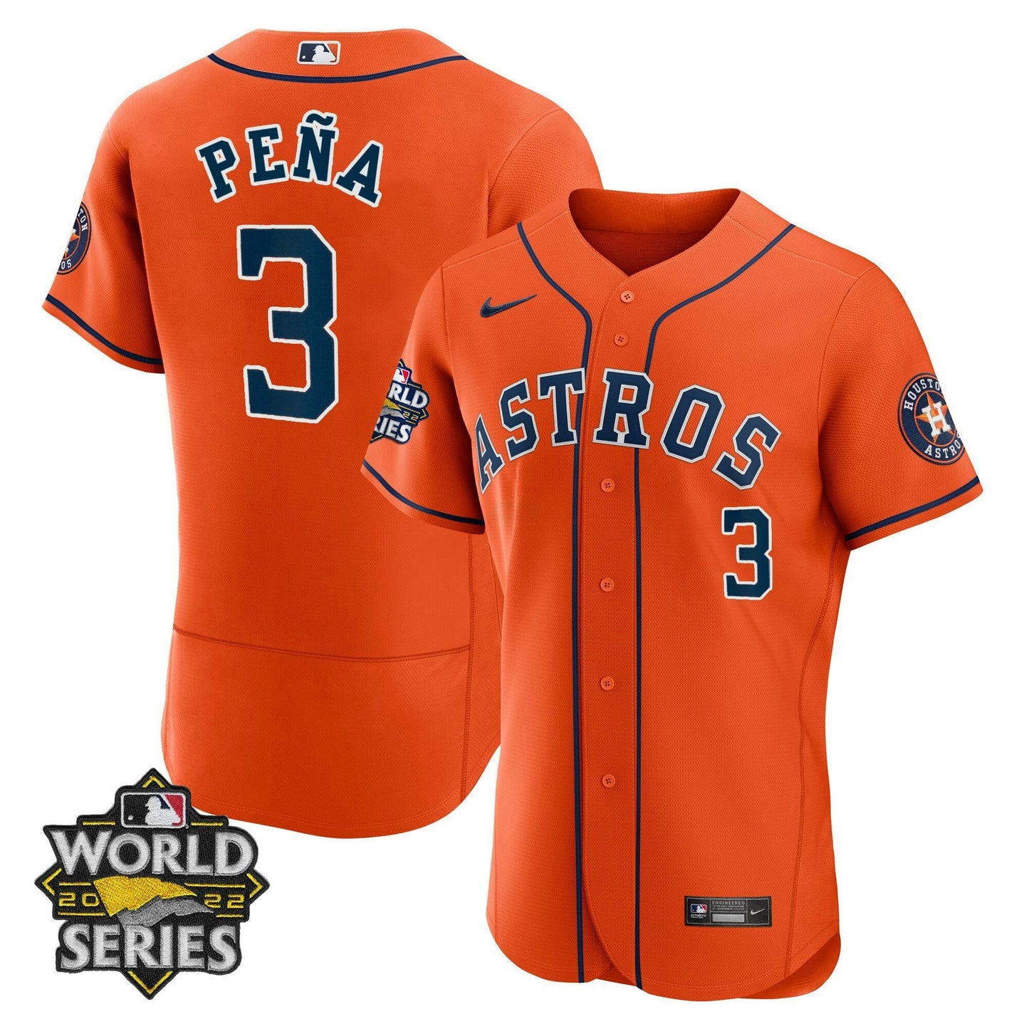 Camisa MLB Women’s Houston Alternativa 2022 World Series Player Jersey