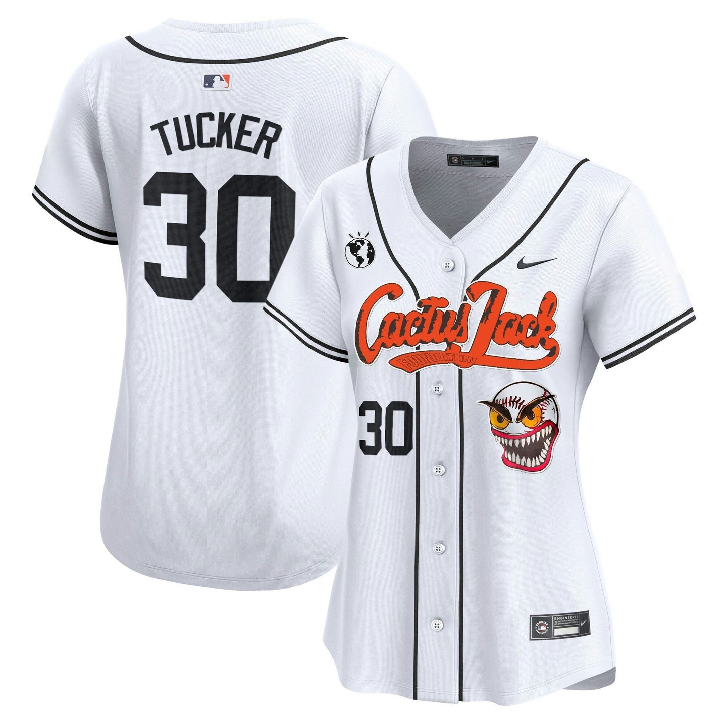 Camisa MLB Women’s Houston Cactus Jack Vapor Premier Limited Jersey – Stitched