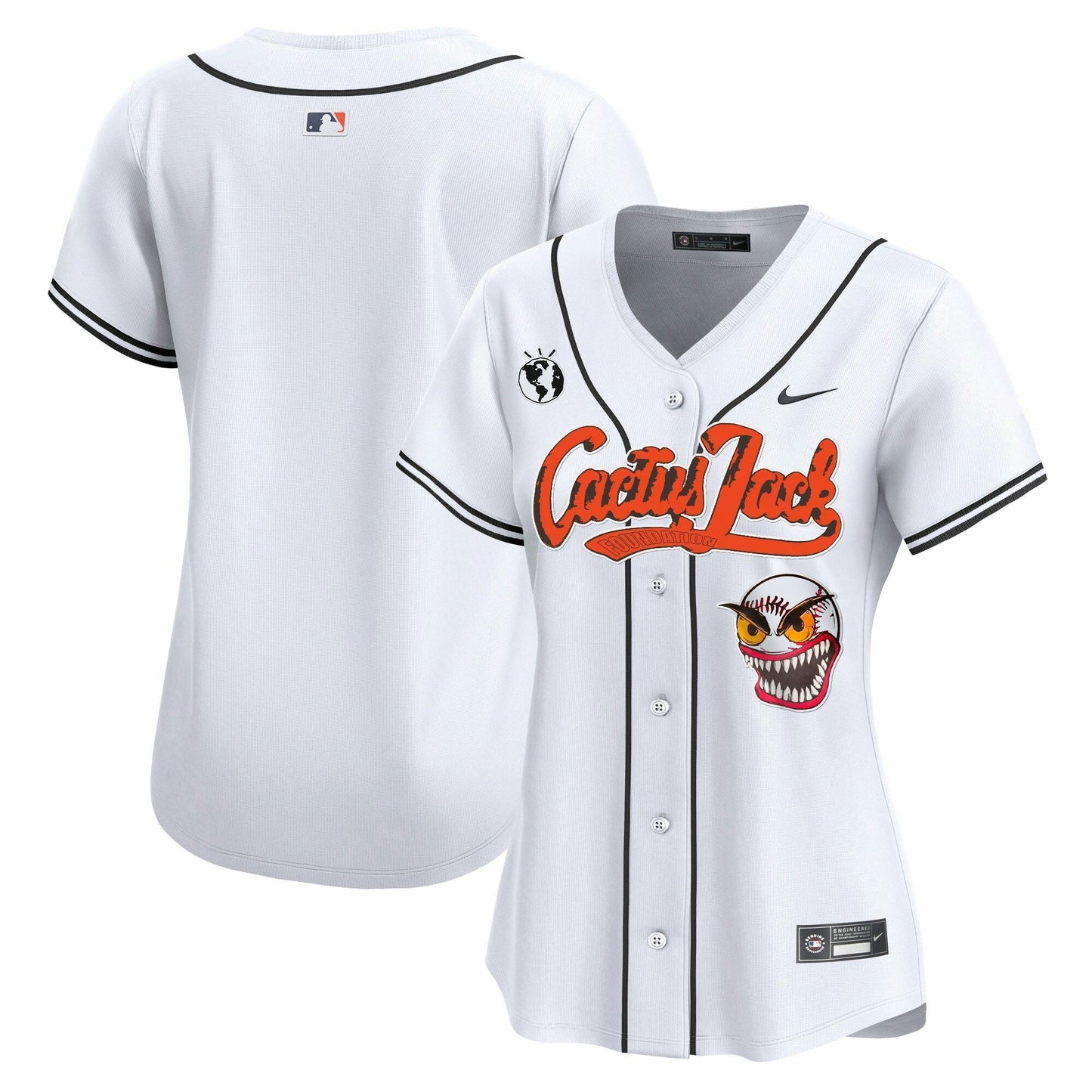 Camisa MLB Women’s Houston Cactus Jack Vapor Premier Limited Jersey – Stitched