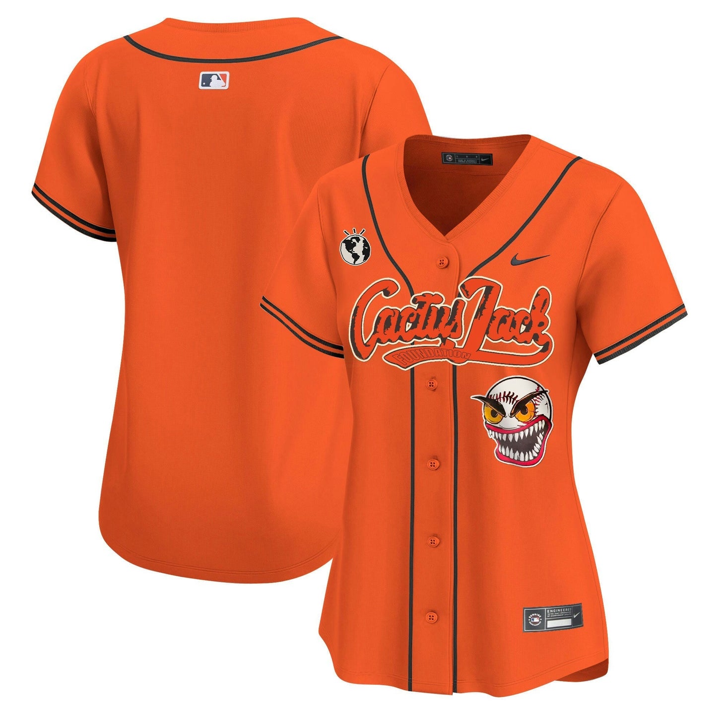 Camisa MLB Women’s Houston Cactus Jack Vapor Premier Limited Jersey – Stitched