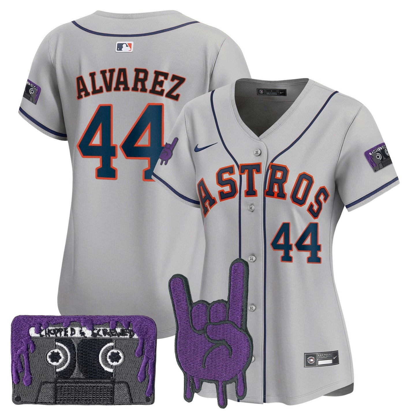 Camisa MLB Women’s Houston DJ Screw Patch Vapor Premier Limited Jersey