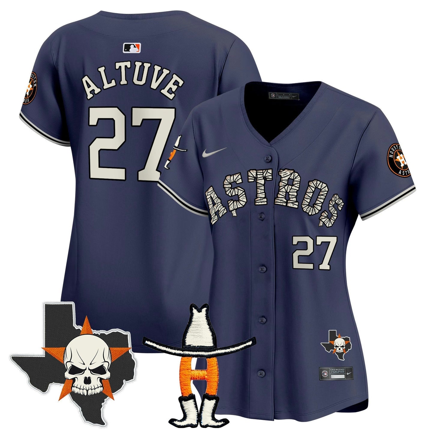 Camisa MLB Women’s Houston Halloween Vapor Premier Limited Jersey