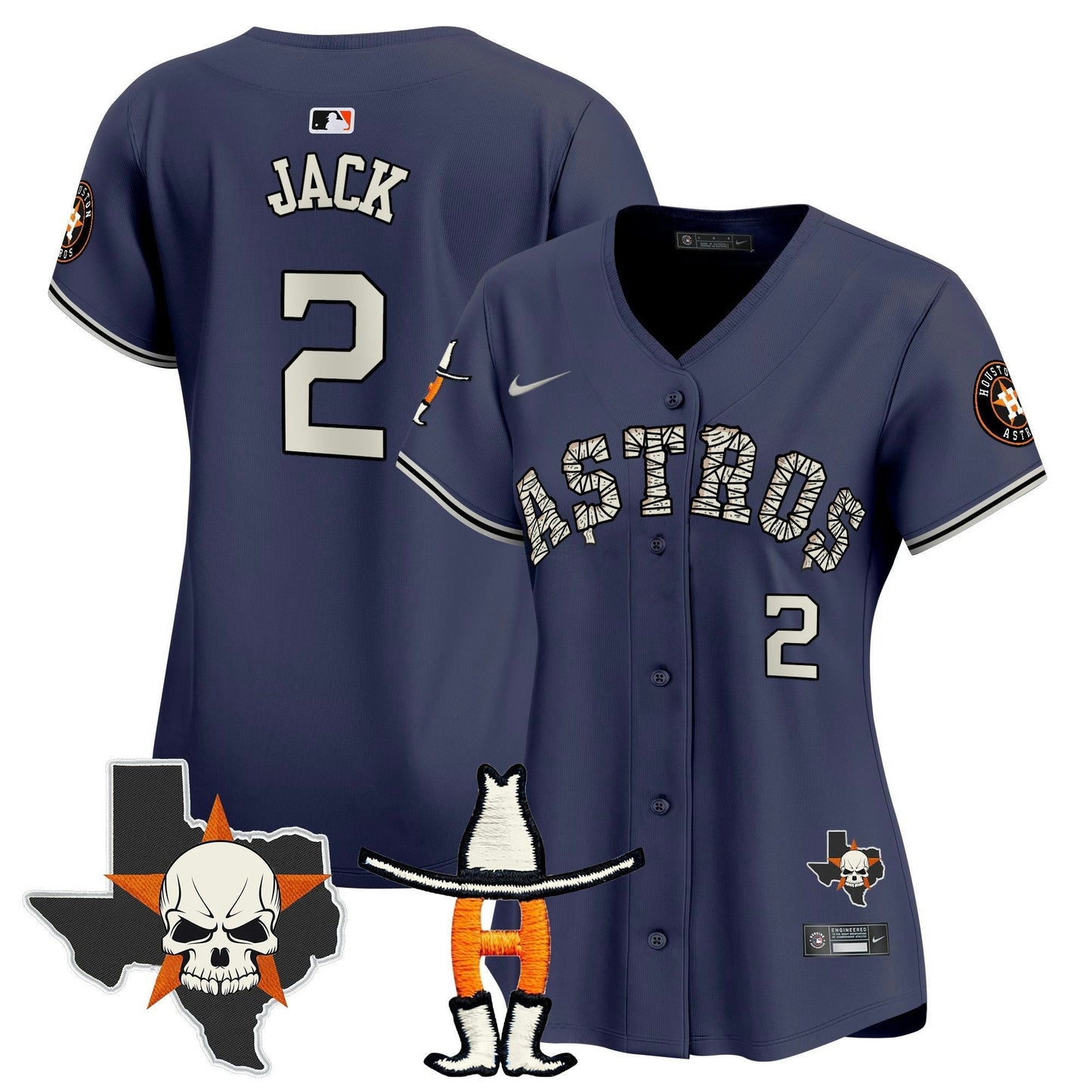 Camisa MLB Women’s Houston Halloween Vapor Premier Limited Jersey