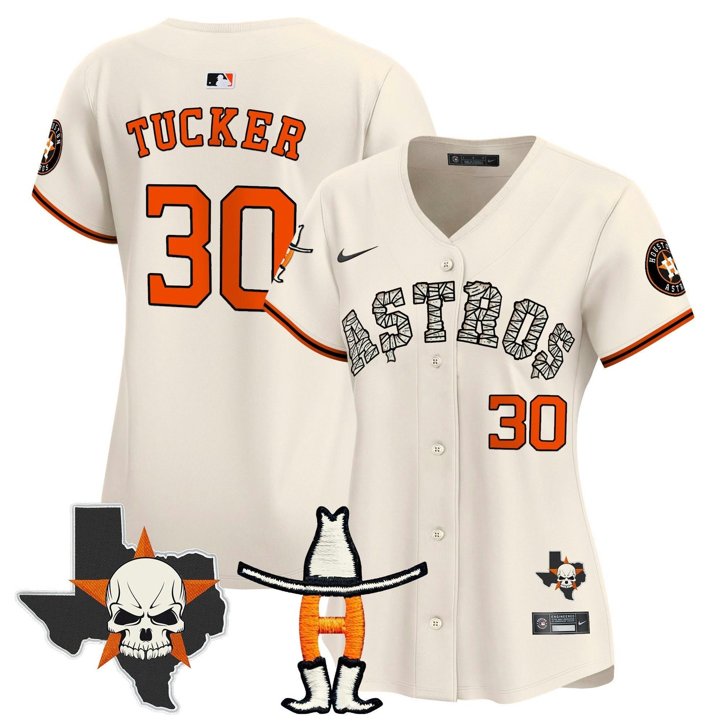 Camisa MLB Women’s Houston Halloween Vapor Premier Limited Jersey