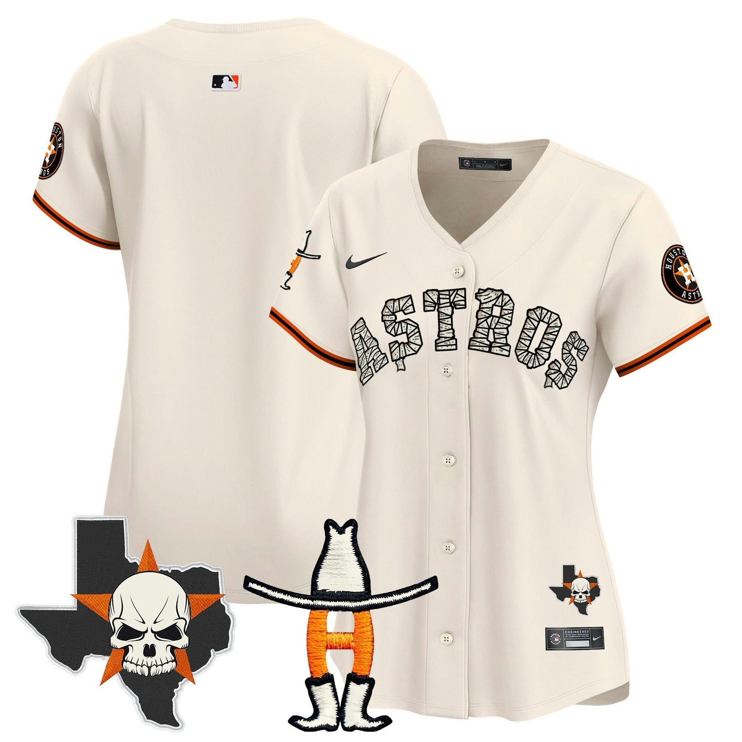 Camisa MLB Women’s Houston Halloween Vapor Premier Limited Jersey