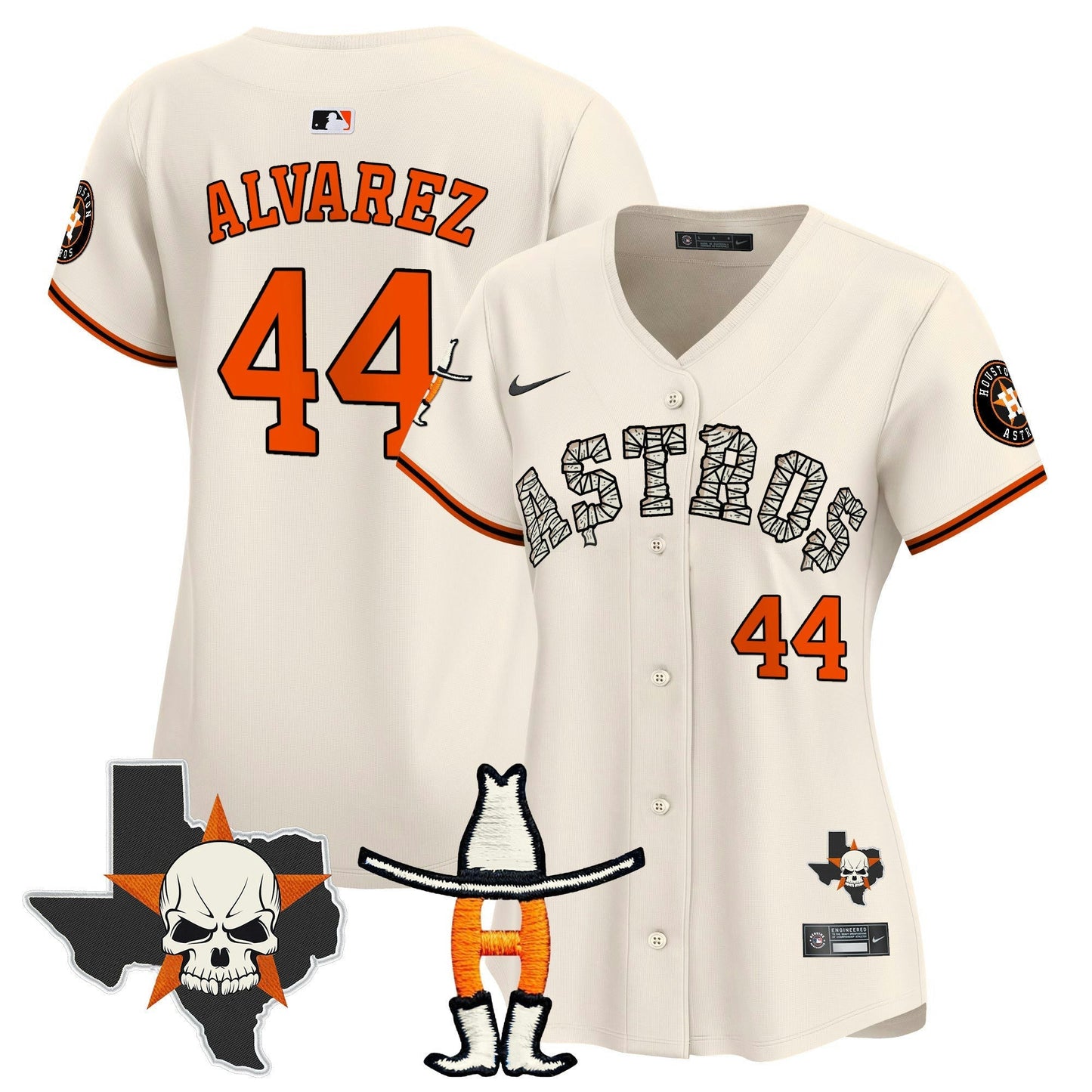 Camisa MLB Women’s Houston Halloween Vapor Premier Limited Jersey
