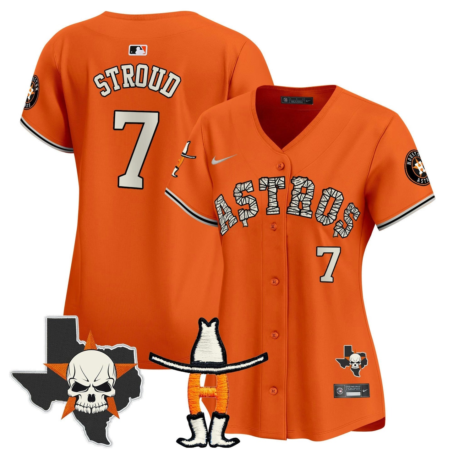 Camisa MLB Women’s Houston Halloween Vapor Premier Limited Jersey