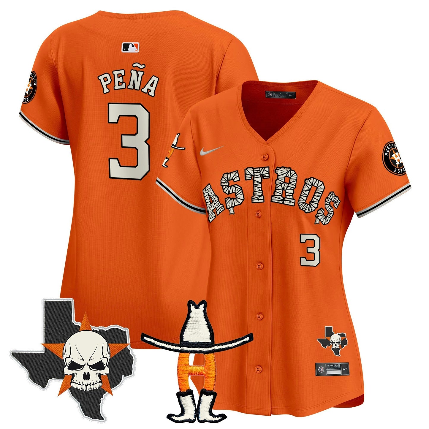 Camisa MLB Women’s Houston Halloween Vapor Premier Limited Jersey