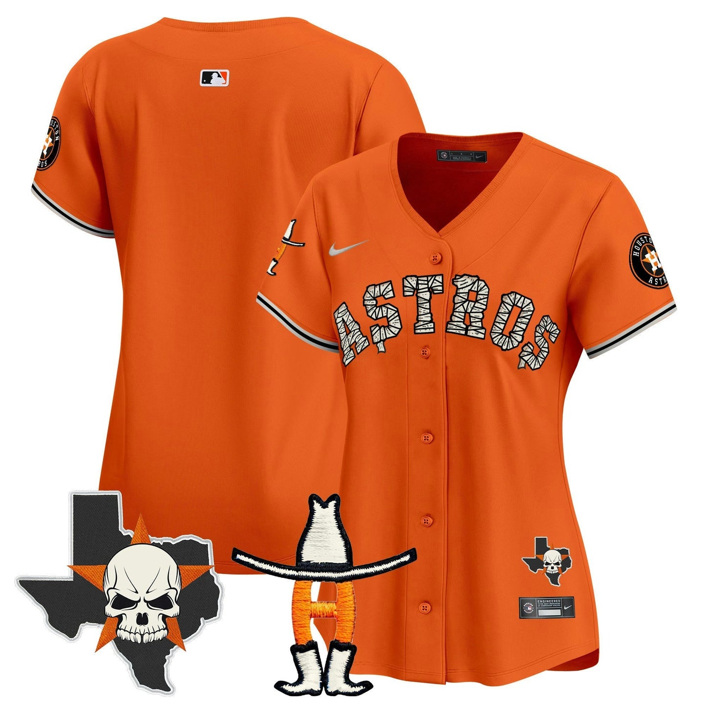 Camisa MLB Women’s Houston Halloween Vapor Premier Limited Jersey