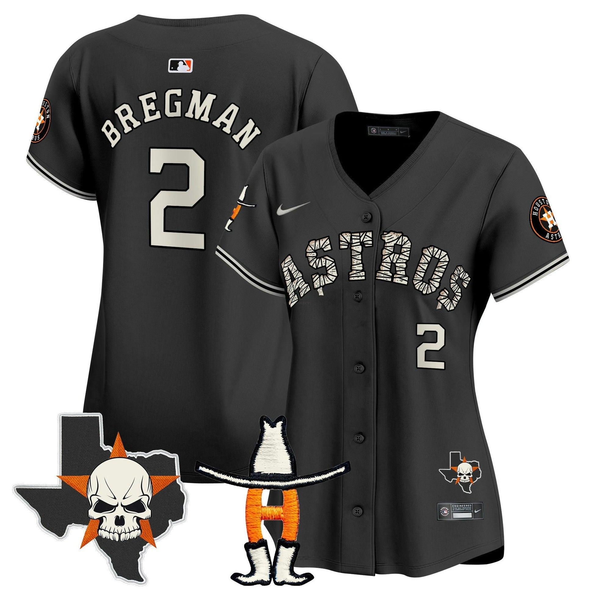 Camisa MLB Women’s Houston Halloween Vapor Premier Limited Jersey