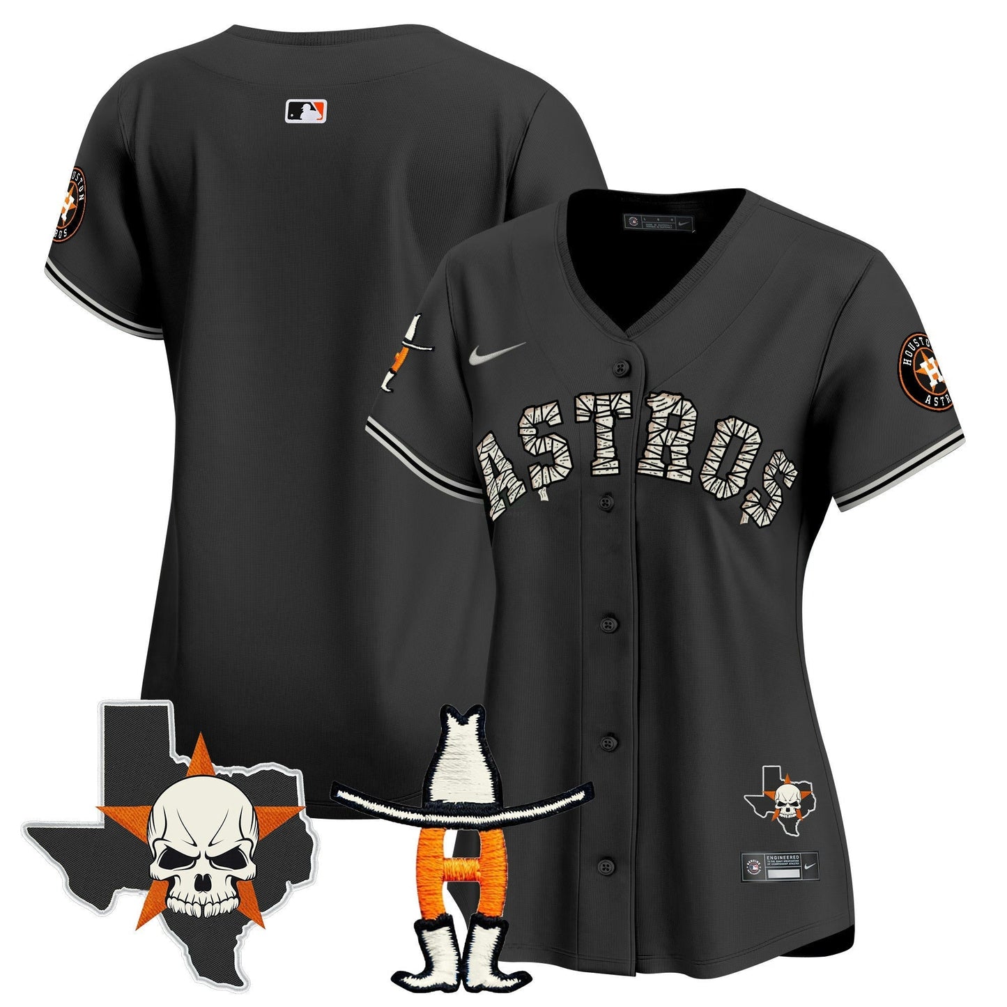 Camisa MLB Women’s Houston Halloween Vapor Premier Limited Jersey