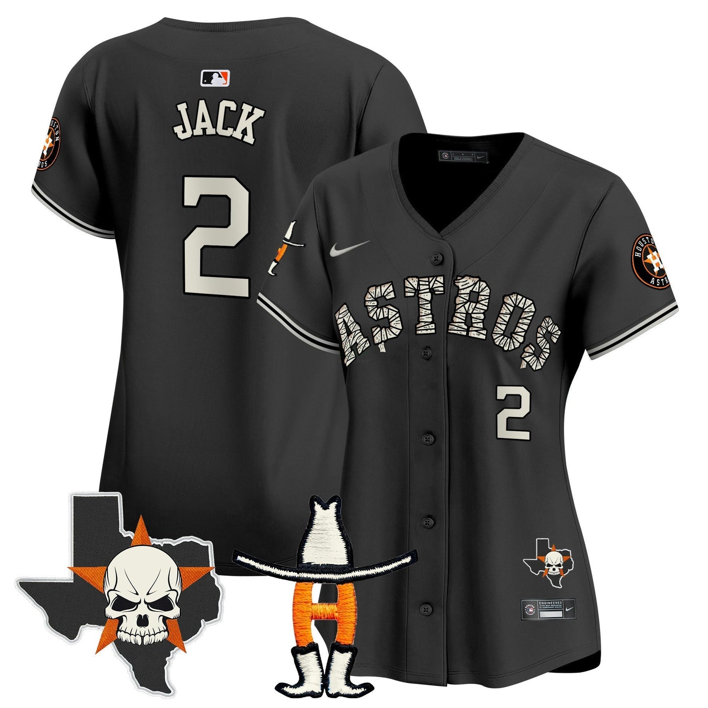 Camisa MLB Women’s Houston Halloween Vapor Premier Limited Jersey
