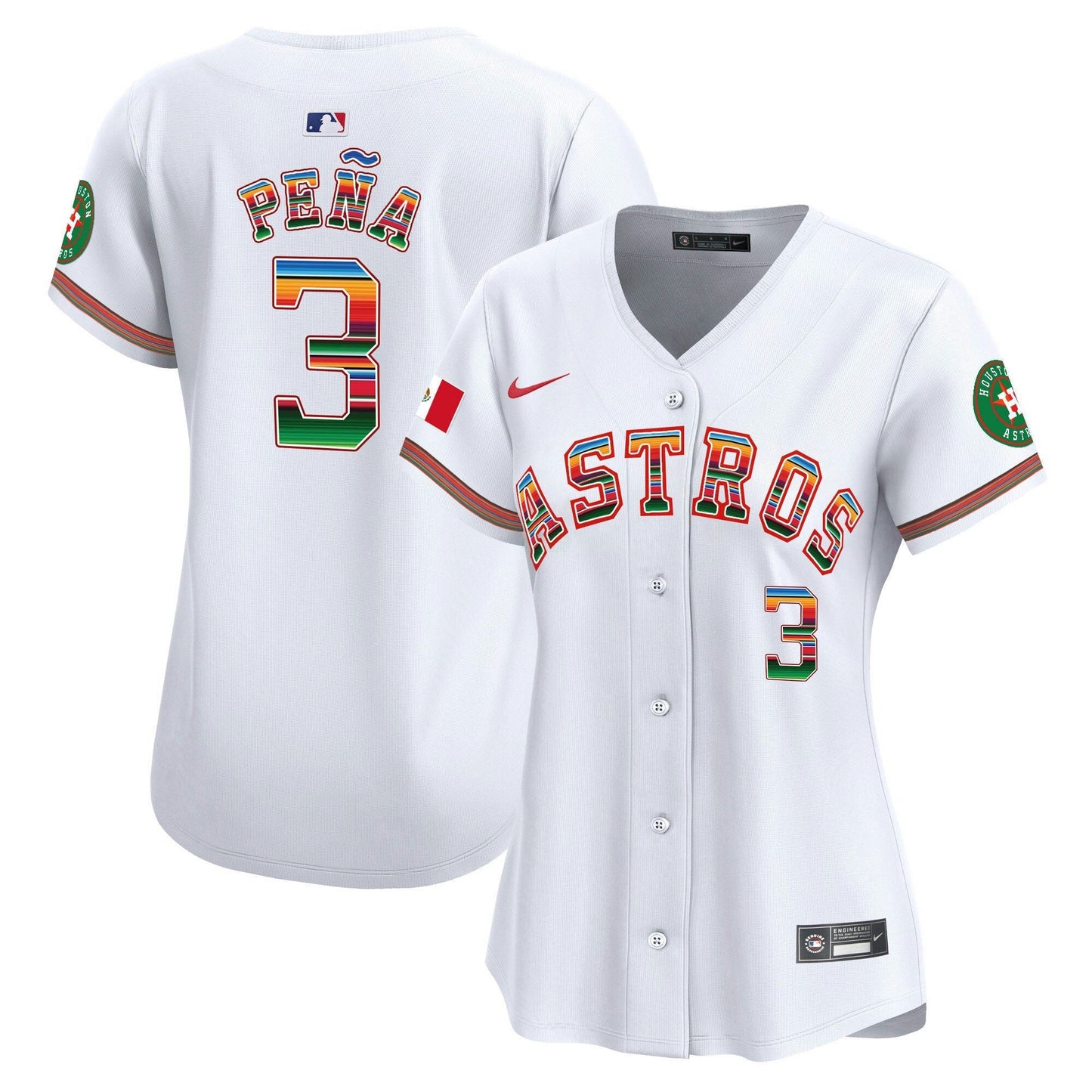 Camisa MLB Women’s Houston Mexico Vapor Premier Limited Jersey