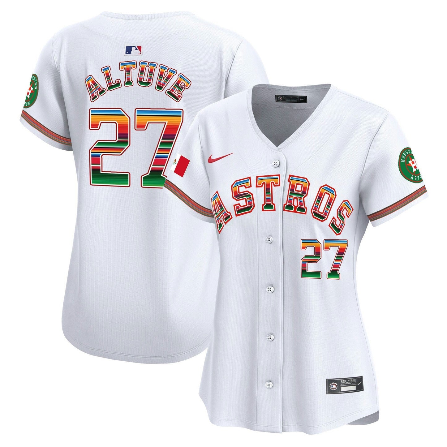 Camisa MLB Women’s Houston Mexico Vapor Premier Limited Jersey