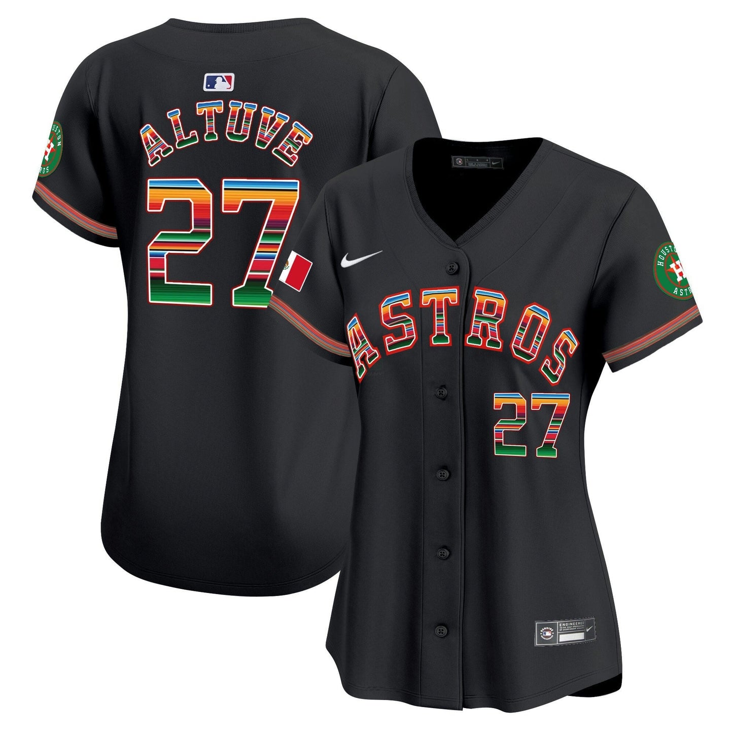 Camisa MLB Women’s Houston Mexico Vapor Premier Limited Jersey