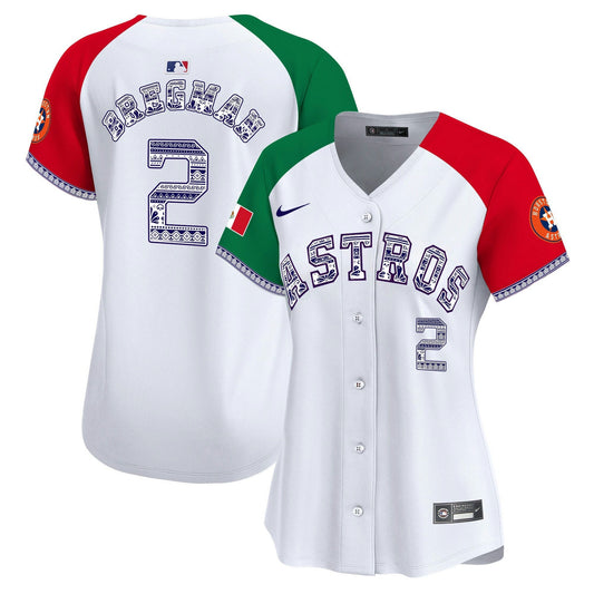 Camisa MLB Women’s Houston Mexico Vapor Premier Limited Jersey V2