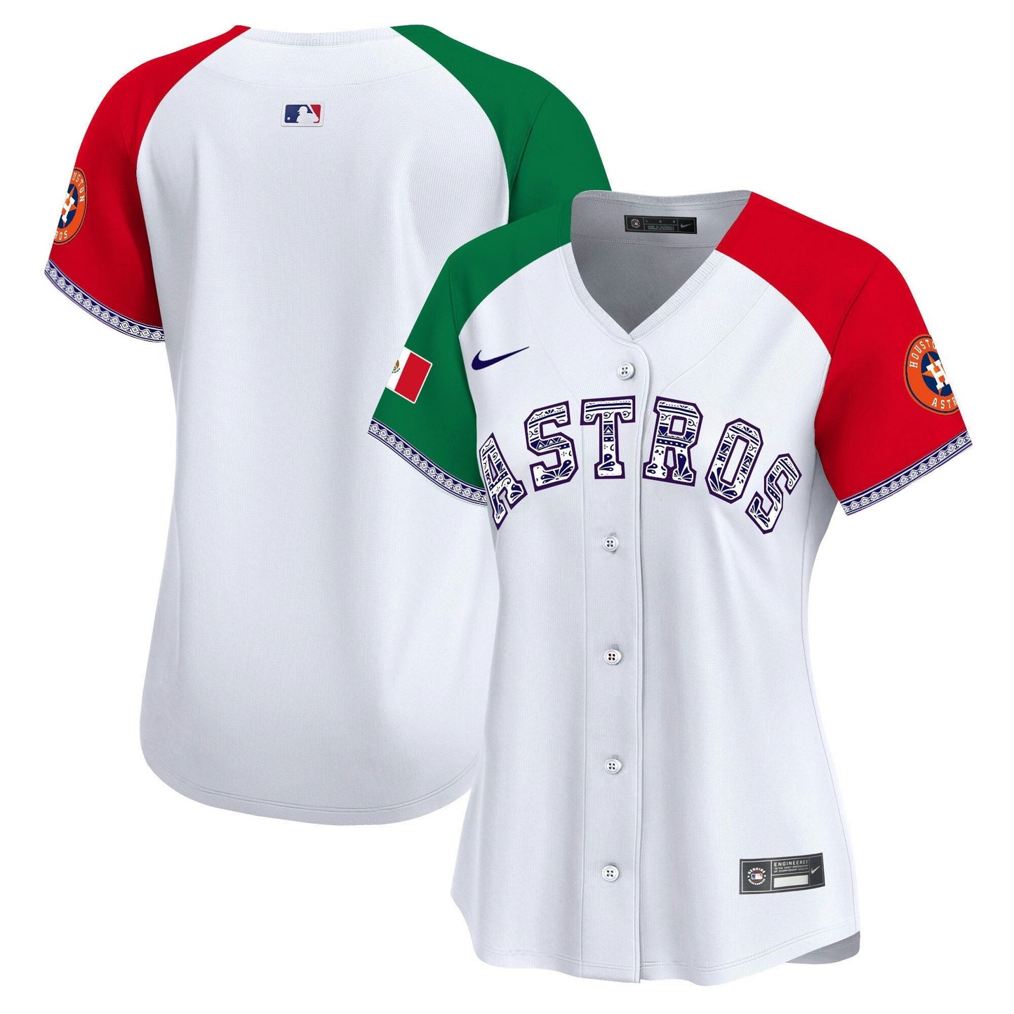 Camisa MLB Women’s Houston Mexico Vapor Premier Limited Jersey V2