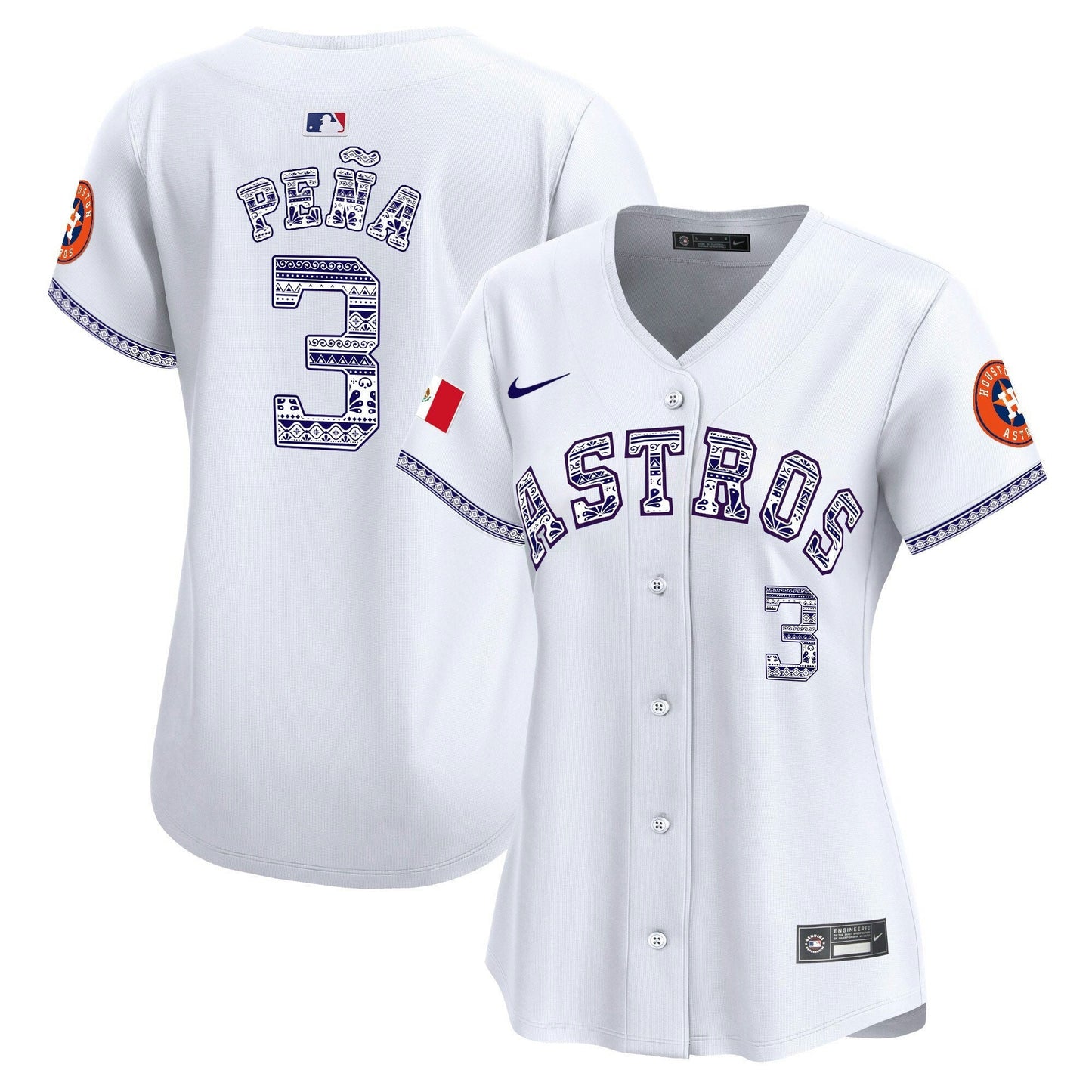 Camisa MLB Women’s Houston Mexico Vapor Premier Limited Jersey V2