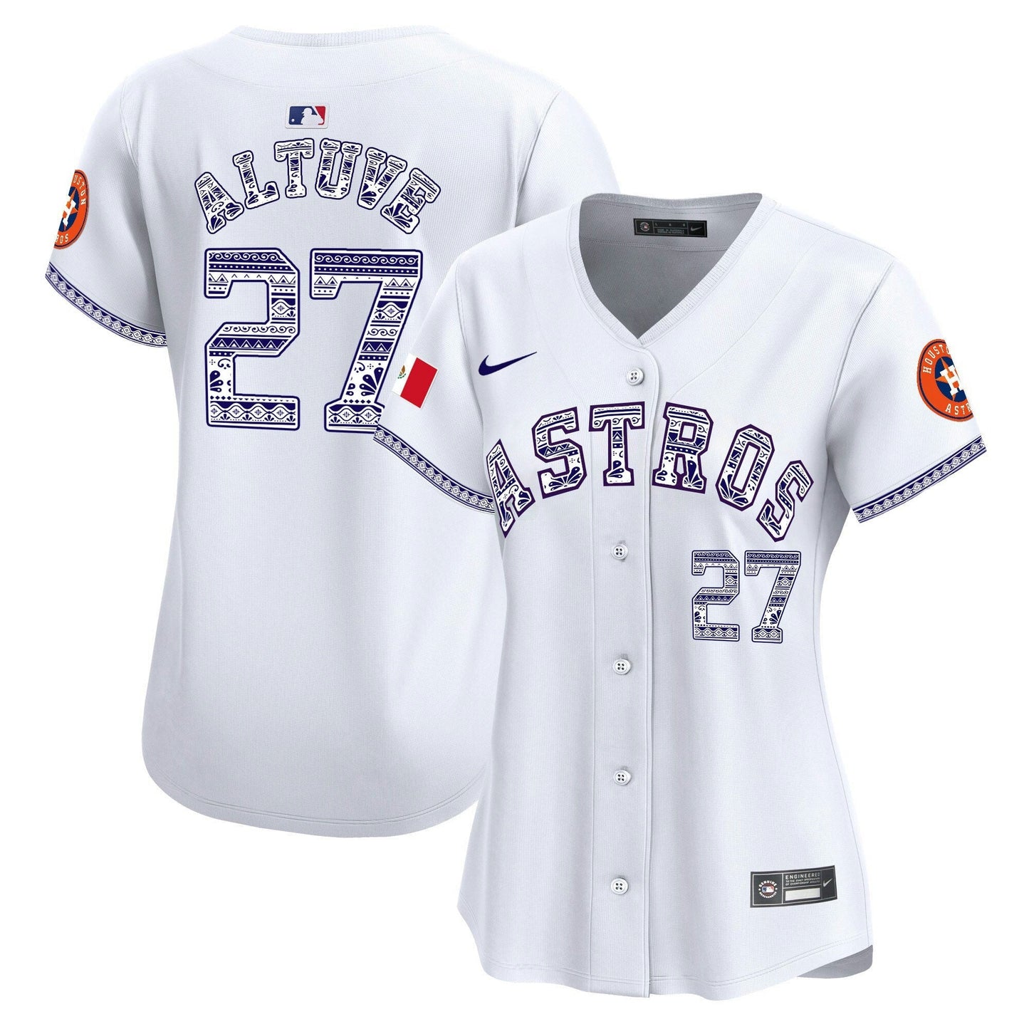 Camisa MLB Women’s Houston Mexico Vapor Premier Limited Jersey V2