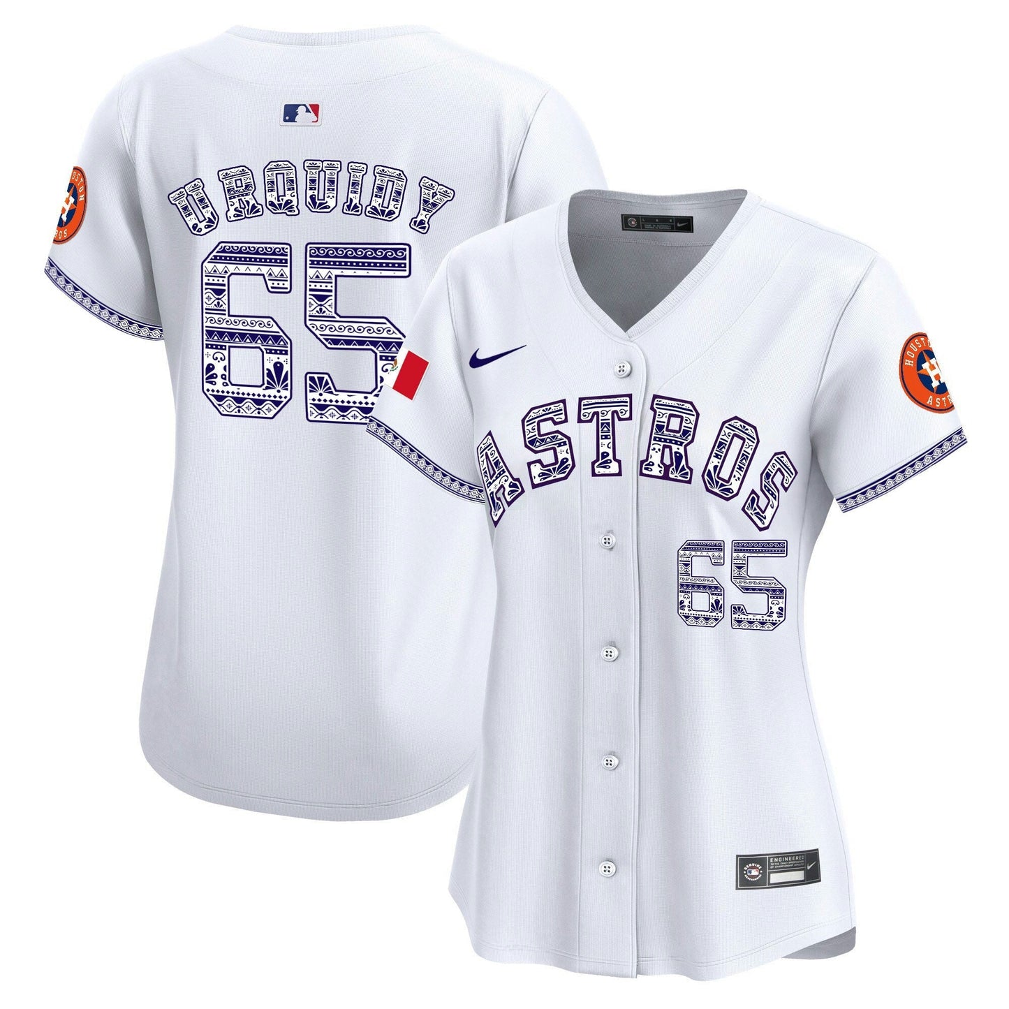 Camisa MLB Women’s Houston Mexico Vapor Premier Limited Jersey V2