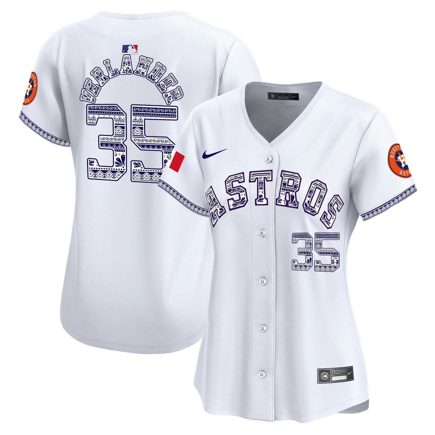 Camisa MLB Women’s Houston Mexico Vapor Premier Limited Jersey V2