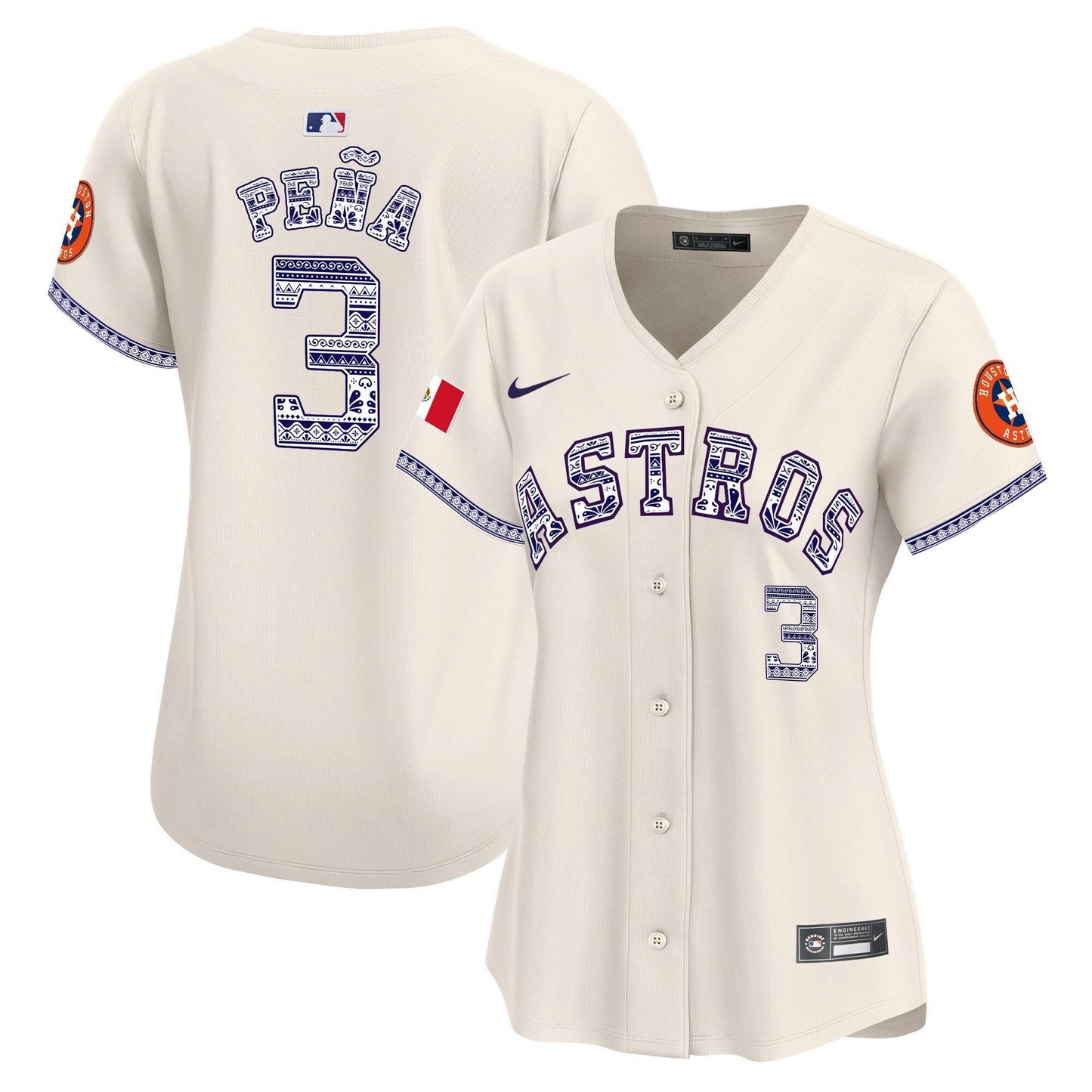 Camisa MLB Women’s Houston Mexico Vapor Premier Limited Jersey V2
