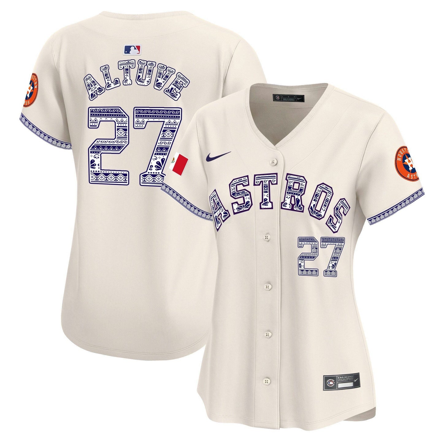 Camisa MLB Women’s Houston Mexico Vapor Premier Limited Jersey V2