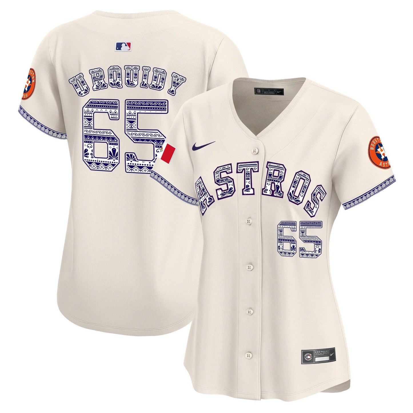 Camisa MLB Women’s Houston Mexico Vapor Premier Limited Jersey V2