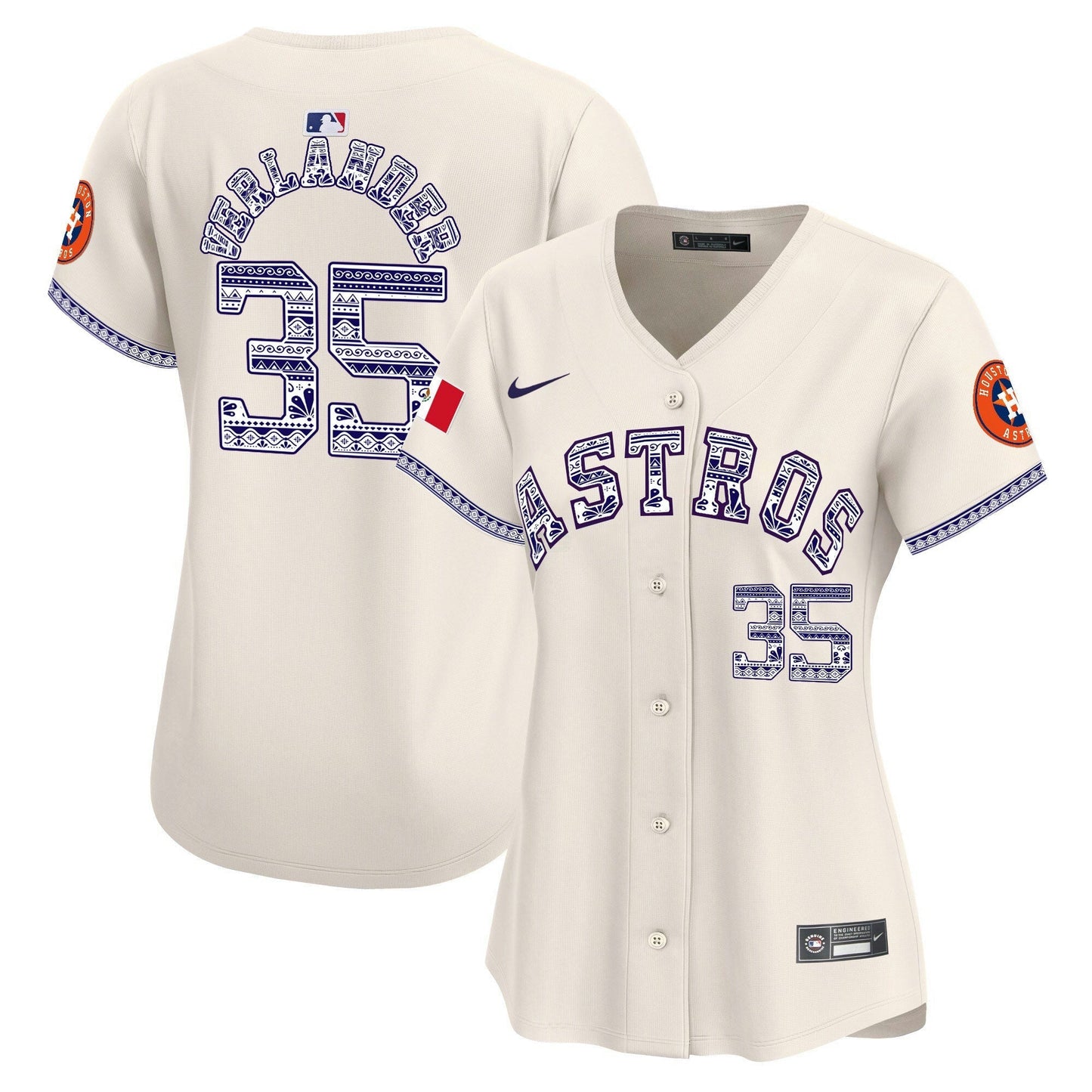 Camisa MLB Women’s Houston Mexico Vapor Premier Limited Jersey V2