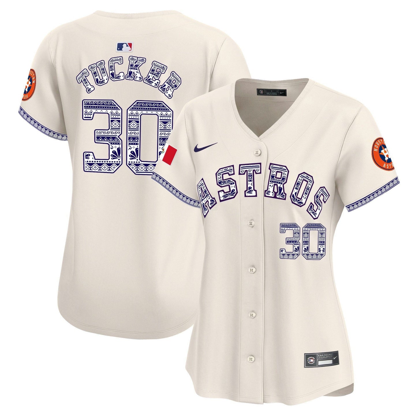 Camisa MLB Women’s Houston Mexico Vapor Premier Limited Jersey V2