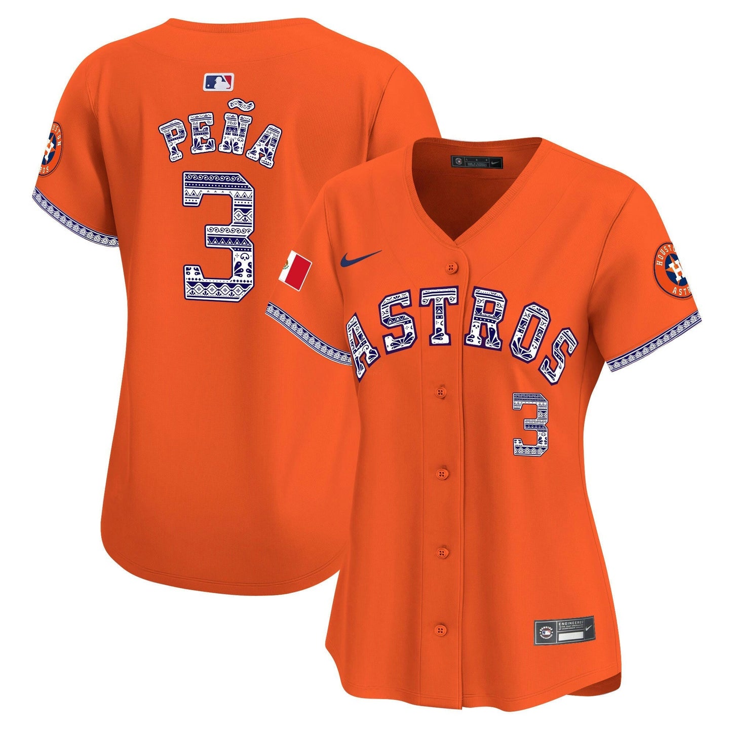 Camisa MLB Women’s Houston Mexico Vapor Premier Limited Jersey V2