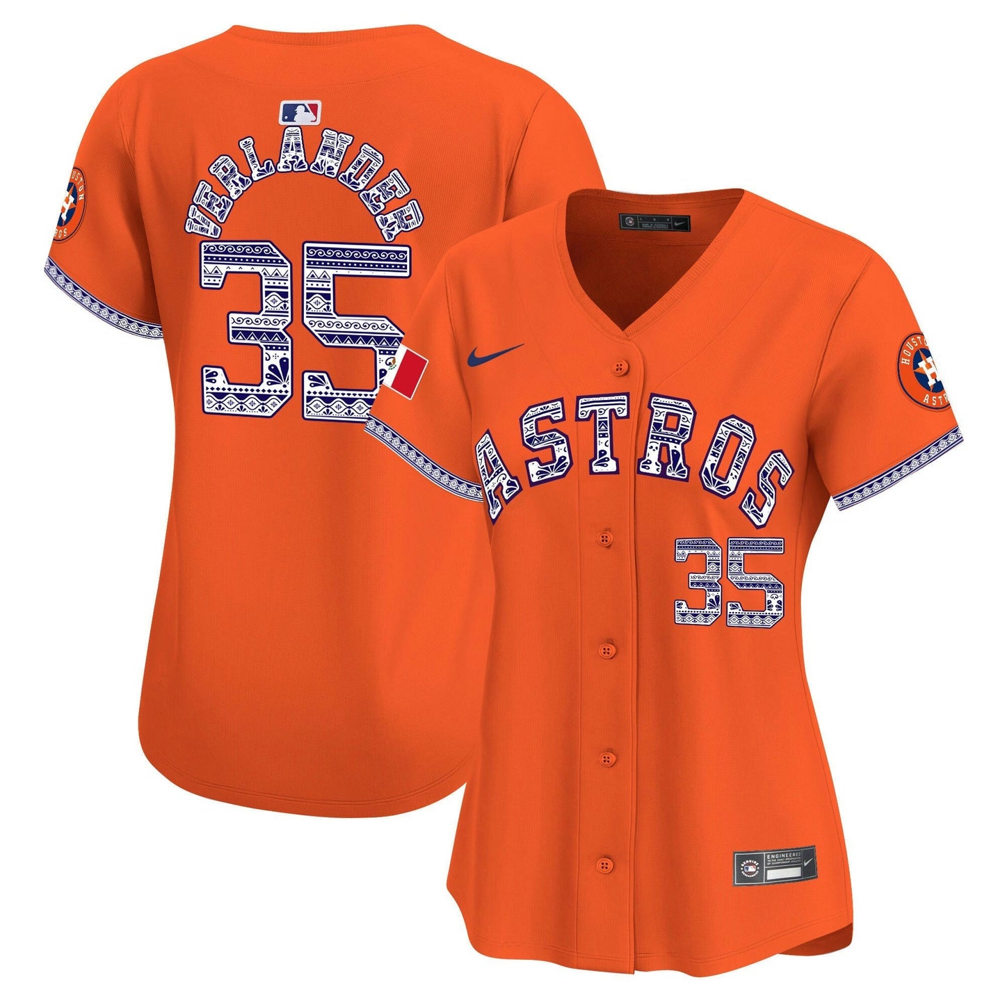 Camisa MLB Women’s Houston Mexico Vapor Premier Limited Jersey V2