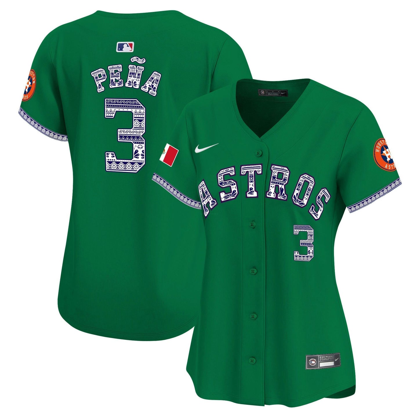 Camisa MLB Women’s Houston Mexico Vapor Premier Limited Jersey V2