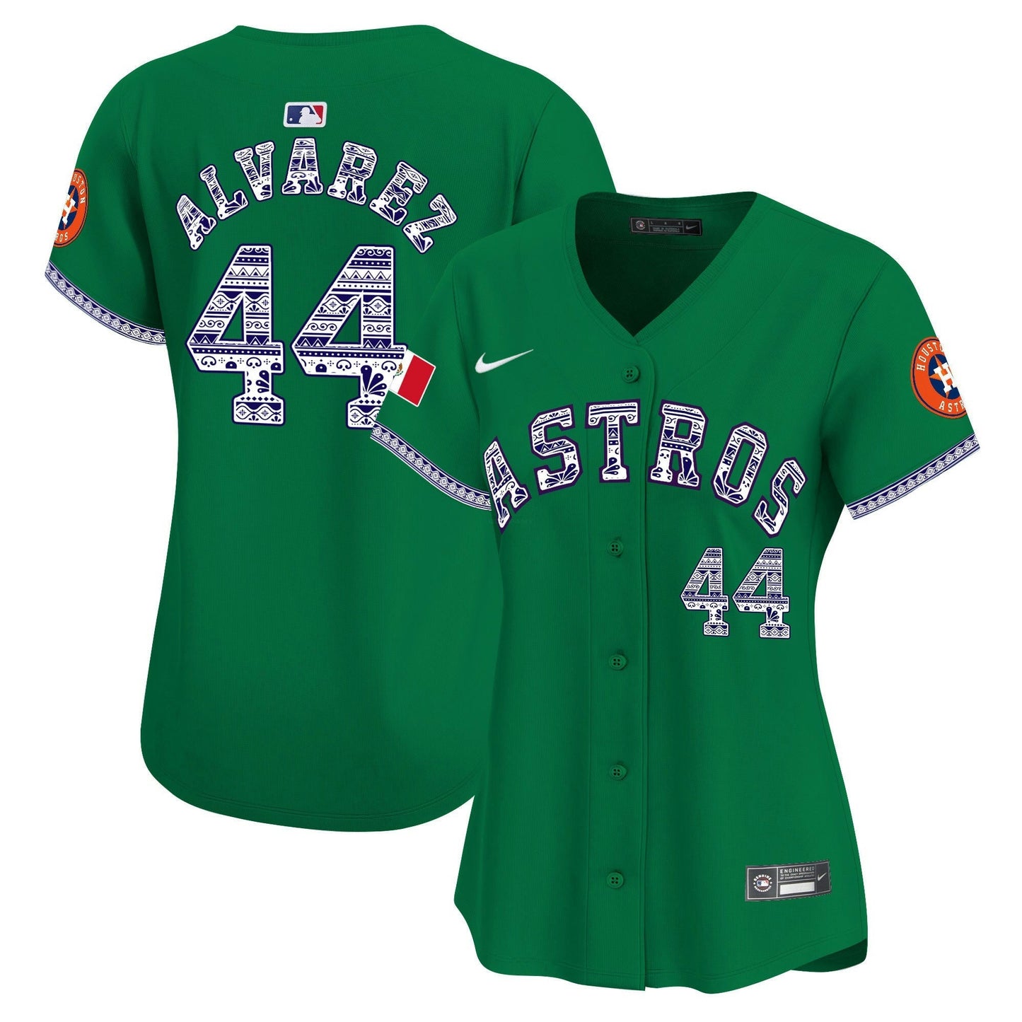 Camisa MLB Women’s Houston Mexico Vapor Premier Limited Jersey V2