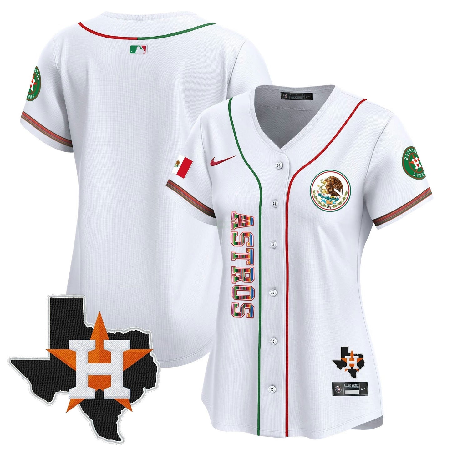 Camisa MLB Women’s Houston Mexico Vapor Premier Limited Jersey V4