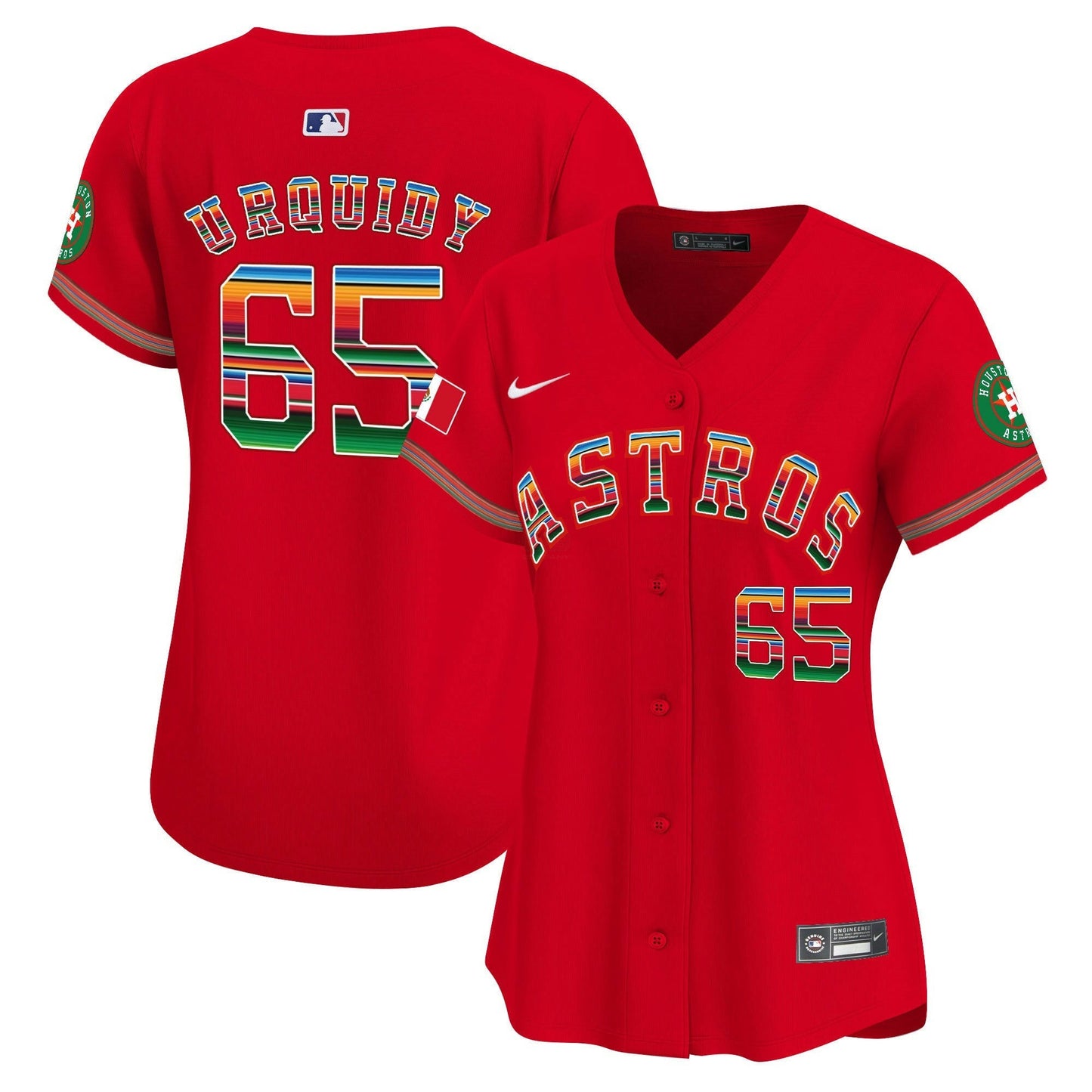 Camisa MLB Women’s Houston Mexico Vapor Premier Limited Jersey