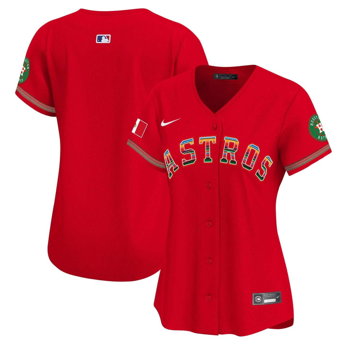 Camisa MLB Women’s Houston Mexico Vapor Premier Limited Jersey