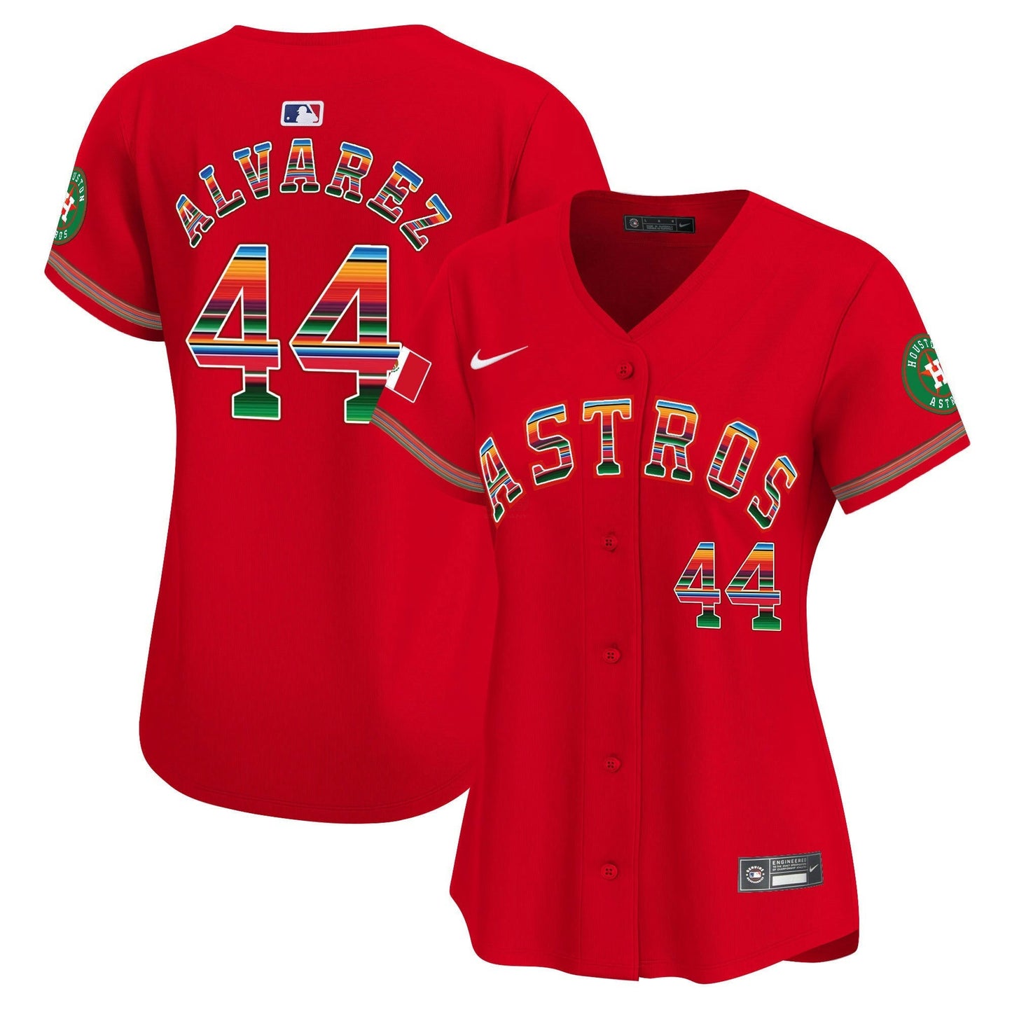 Camisa MLB Women’s Houston Mexico Vapor Premier Limited Jersey